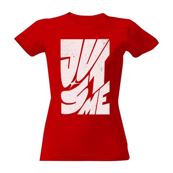 Tričko s potiskem Just Me, Minimalistický streetwear 