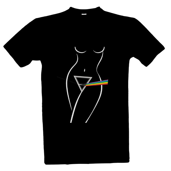 Tričko s potiskem Silhoutte Pink-Floyd