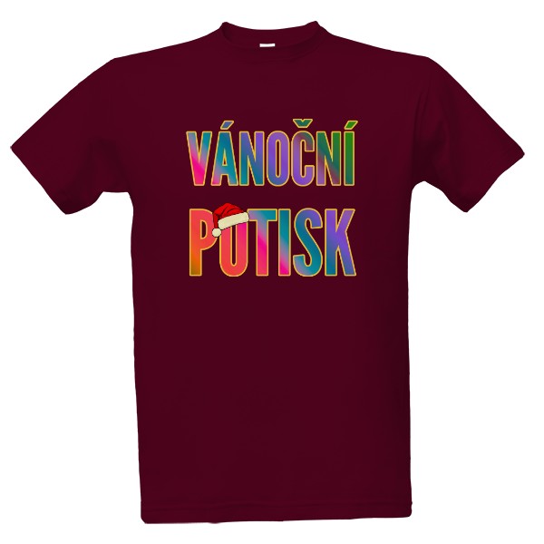 Tričko s potiskem Vánoční potisk - prostě Vánoční potisk 2